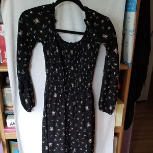 Hollister Off-shoulder Wide-leg crop Jumpsuit